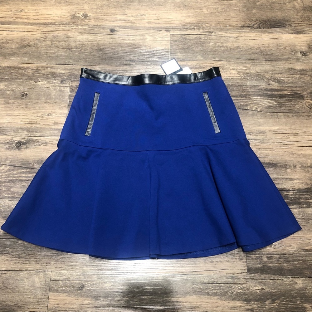 Club Monaco Women's Christine Skirt - Cobalt Blue